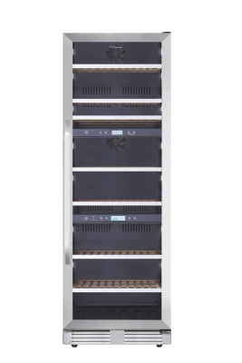 Трехзонный шкаф, LaSommeliere модель MT145TZ