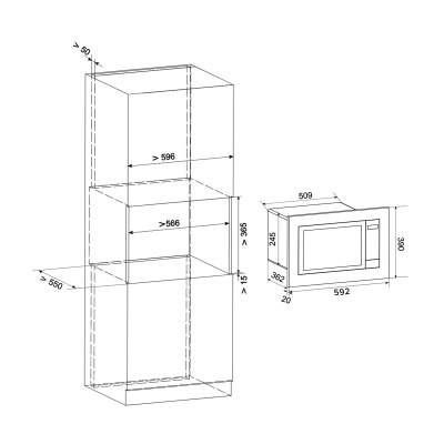 Микроволновая печь Libhof MWB-6025S